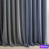 Curtain 334 3D Model Vray