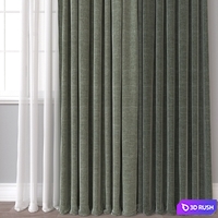 Curtain A688 3D Model Vray, Corona