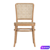 JULIETTE CANE DINING SIDE CHAIR 3D Model Vray, Corona
