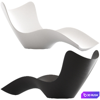Surf Sun Lounger by Karim Rashid 3D Model Vray, Corona