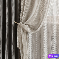Curtains 564C 3D Model Corona