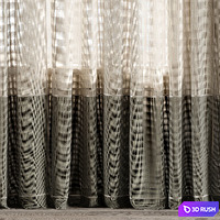 CURTAINS 555C 3D Model Corona