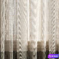 CURTAINS 555C 3D Model Corona