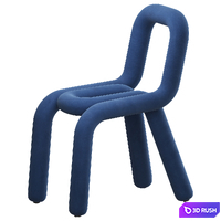 Chair Iconic Corner design 3D Model Corona