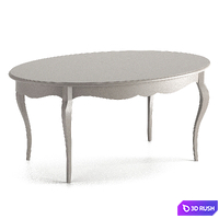 Table PALERMO 3D Model Vray, Corona