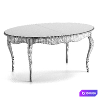 Table PALERMO 3D Model Vray, Corona