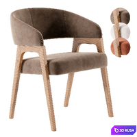 Bentwood Bernie Chair 3D Model Corona