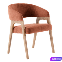 Bentwood Bernie Chair 3D Model Corona