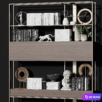 Shake Mod Rack 3D Model Vray, Corona