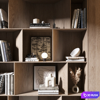 Furniture Composition | 575 3D Model Vray, Corona