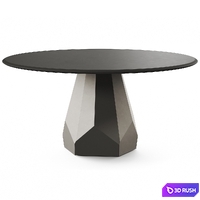 Cattelan Italia Zermatt Argile Table 3D Model Vray, Corona