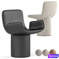 Mogg Brera chair 3D Model Vray, Corona