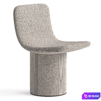 Mogg Brera chair 3D Model Vray, Corona