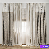 Curtain 935 3D Model Corona