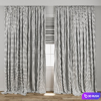 Curtain 935 3D Model Corona