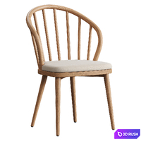 Murray chair 3D Model Vray, Corona