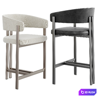 SAVOY LIGHT BAR STOOL 3D Model Vray, Corona