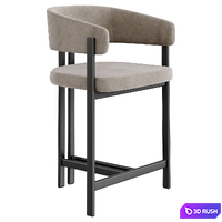 SAVOY LIGHT BAR STOOL 3D Model Vray, Corona