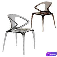 Clarisse Dining Chair 3D Model Vray, Corona