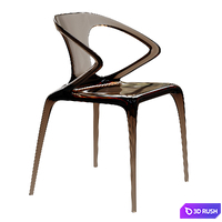 Clarisse Dining Chair 3D Model Vray, Corona