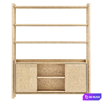 Steekla Storage Unit 3D Model Corona