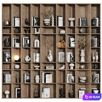 Yaratam 45 shelving unit, 15 cm deep 3D Model Corona