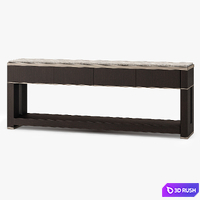 Holly Hunt Ghost Console 3D Model Vray