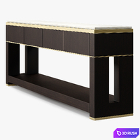 Holly Hunt Ghost Console 3D Model Vray