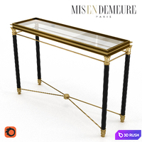 Mis en Demeure Paris Console Faurbourg 3D Model Corona