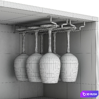 EICHHOLTZ Bar Grimaldi 110933 3D Model Vray