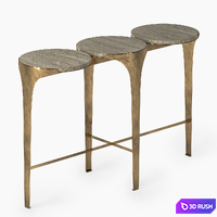 Ocean Console 3D Model Vray, Corona