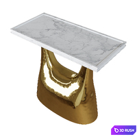 Philippe Hiquily - Console - Collection de lartiste 3D Model Corona