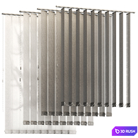 Vertical Blinds Vol 03 3D Model Vray