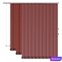 Vertical Blinds Vol 03 3D Model Vray