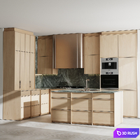 Kitchen Appliance Bosch Kitchen 80 3D Model Vray, Corona