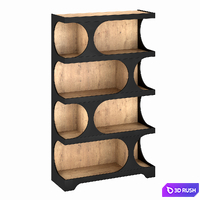 Calista Shelf 3D Model Corona