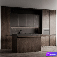 Kitchen 32 3D Model Corona