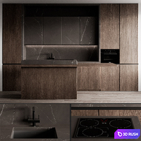 Kitchen 32 3D Model Corona