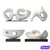 Sculptures 65 3D Model Vray, Corona