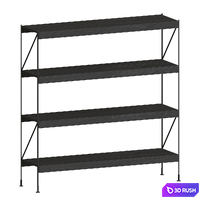 Zet Storage System 3D Model Corona