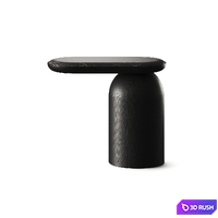 Mozea Quartam Coffee Table 3D Model Vray, Corona