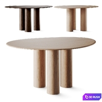 La Redoute AM.PM Brasero Table 3D Model Vray, Corona