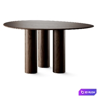La Redoute AM.PM Brasero Table 3D Model Vray, Corona