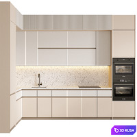 Kitchen 04 3D Model Corona