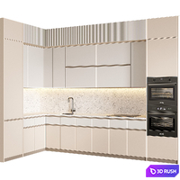 Kitchen 04 3D Model Corona