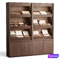Cigar Rack 3D Model Vray, Corona