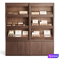 Cigar Rack 3D Model Vray, Corona