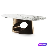 Rugiano Ring Dining Table 3D Model Vray, Corona