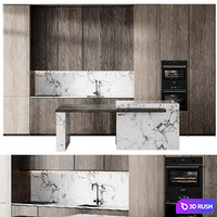Kitchen 08 3D Model Corona