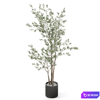 Plants collection 1186 3D Model Vray, Corona